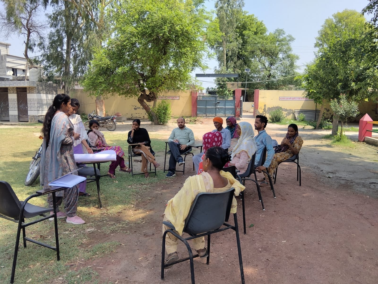 Karuna Shakti Foundation Team and Police Officers at Workshop